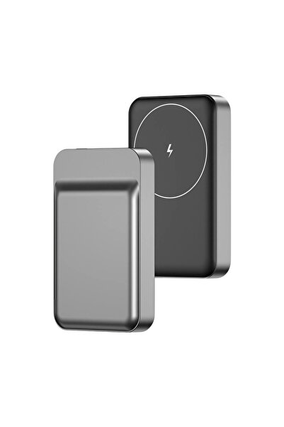 shaza NEXA Serisi 10.000 Mah Slim MagSafe Powerbank - Gri