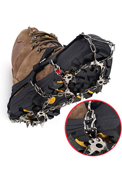 OEM Colțari metalici antiderapanți pentru bocanci de alpinism, 19 piese pe su...