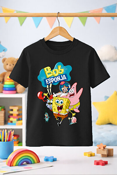 Zeycem Store Μπλουζάκι Unisex για παιδιά, κορίτσια και αγόρια με στάμπα Μπομπ...