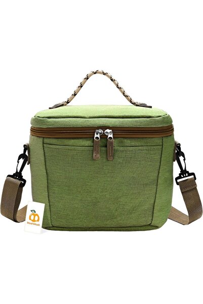 Alcoach حقيبة طعام حرارية قابلة للطي حقيبة غداء بسعة كبيرة 11 لتر مع عُلب غدا...