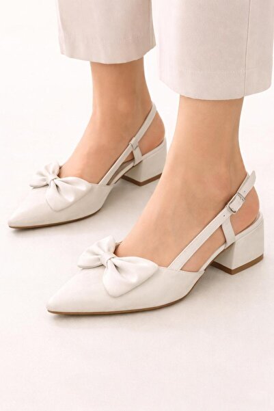 TRENDYSHOSE 4201 Bowknot Model Heel Women's Shoes