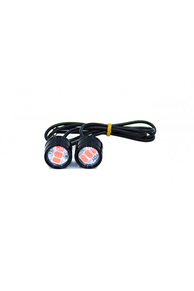 Power Force Set 2 lampi STOP MiniLED 12V, lumina rosie