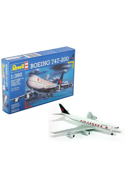 REVELL BOEING 747-200 airplane model, scale 1:390, KIT
