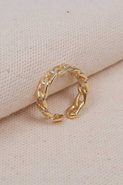 Süspüs Accessories خاتم ذهبي موديل سلسلة