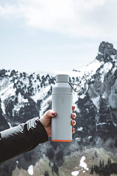 Ocean Bottle - Recycled Stainless Steel Drinks Reusable Water Bottle - Eco-Friendly & Reusable - Roc