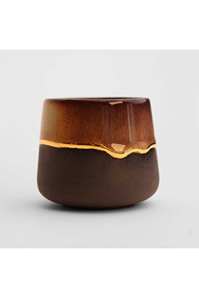 LEKE SERAMİK Gold Vein Cup