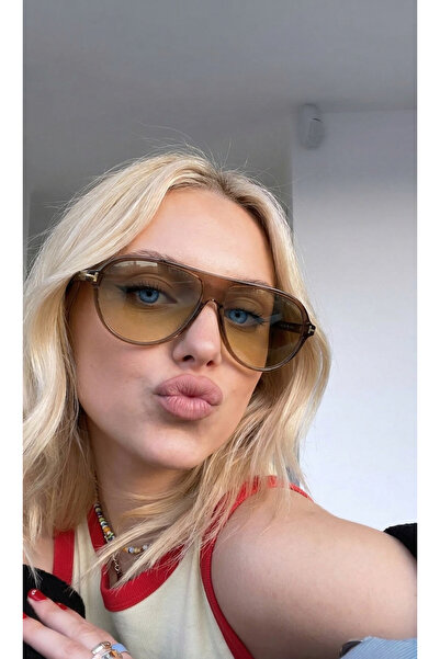 Koi Eyewear Aviawy Pilot Kahverengi Cam Unisex Güneş Gözlüğü | Yeni Sezon UV4...