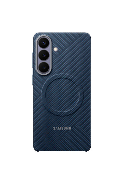 Samsung Galaxy S26 Plus - Θήκη Μαγνητική Ανθρακονημάτινη, Μωβ Μπλε
