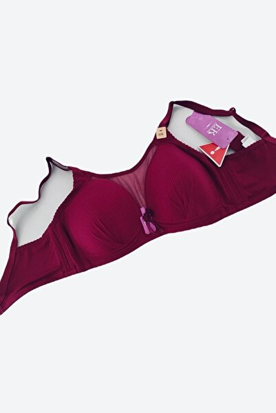Clothes Box Tulle Detailed Wire-Free Unpadded Soft Bra