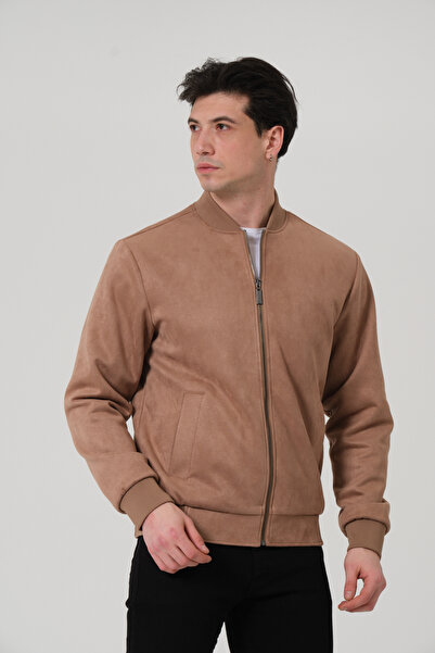 PIQUE Men's coat men's suede bomber jacket