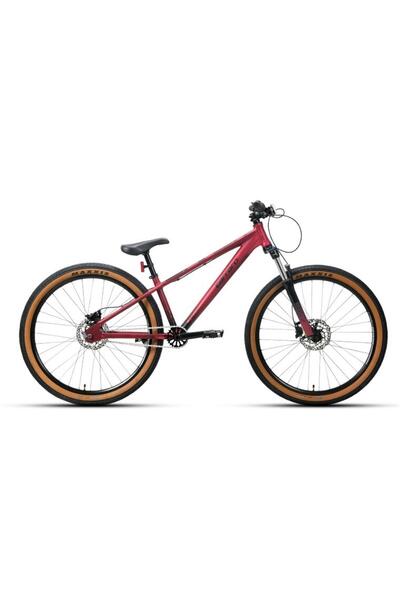 Carraro 26J BANDIT 1-V HD DAĞ BİSİKLETİ - MAT KOYU KIRMIZI SİYAH - 31 KADRO