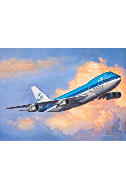Revell Model de avion Boeing 747-200 KLM, scară 1:450, KIT