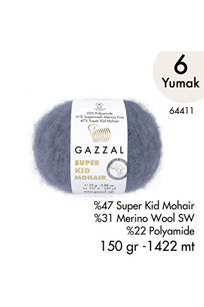 Gazzal Super Kid Mohair 64411