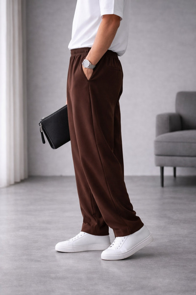 YAKAMEL Erkek Rahat Kesim Baggy Pantolon Premium Seri
