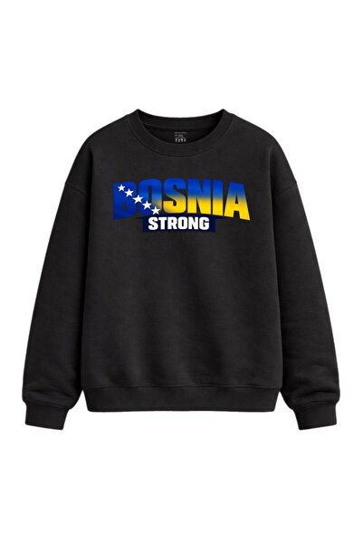 Rabona Fashion Moștenire puternică a Bosniei – Hanorac / Tricou / Maiou cu im...