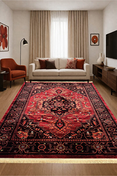 ünalcarpet 4 Metrekare - 6 Metrekare Modern Salon Ve Oturma Odası Halısı Yumu...