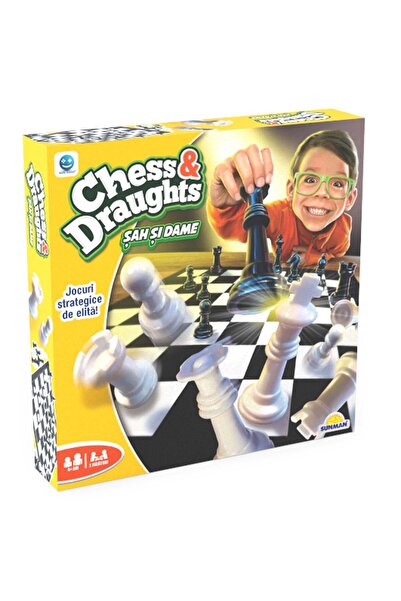 Smile Games Set joc de sah si dame,
