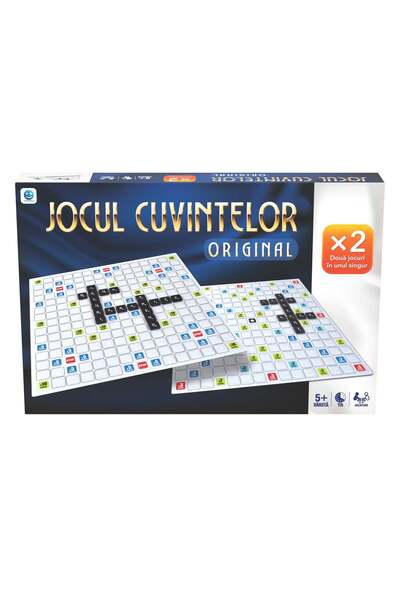 Smile Games Joc de societate, Smile Games, Jocul cuvintelor Original 2 in 1 II