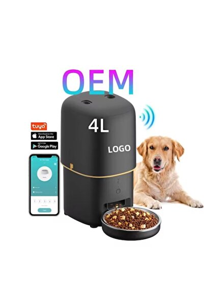 AMYMAT Έξυπνος Αυτόματος Διανομέας 4L για Σκύλους και Γάτες, WiFi Tuya