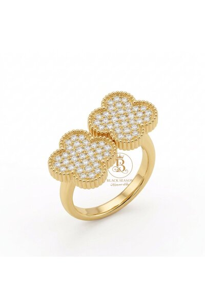 Black Season Luxury Zircon Charm Ring |   Black Season