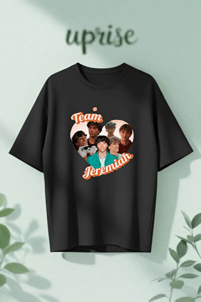 Vordevia Μπλουζάκι Team Jeremiah από βαμβάκι με στάμπα, oversized