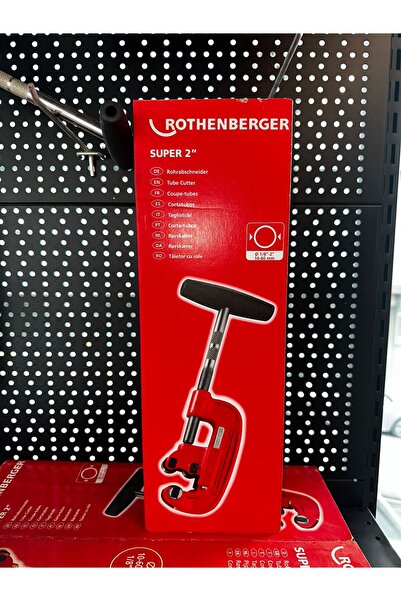 Rothenberger Super 1/8-2" Çelik Boru Kesici