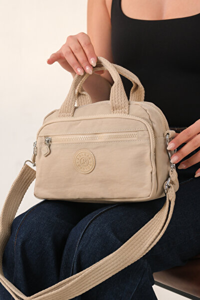 Solo Bag Women's Multi-Compartment Waterproof Crinkle Casual Crossbody Hand a...