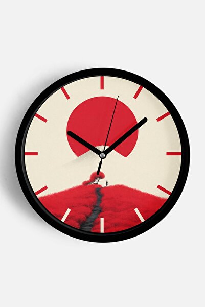 JHAAR Αφηρημένο - Μποέμ - Φύση - Μοντέρνο ρολόι τοίχου με θέα στη θάλασσα - 2...