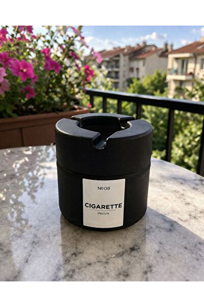 Alika Tekstil ve Ev Gereçleri Kapaklı Cam Küllük – Modern ve Kokuyu Hapseden ...