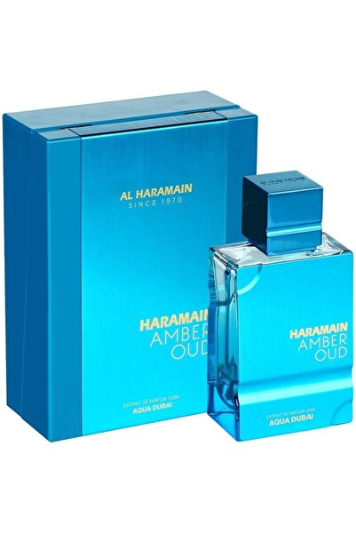 Al Haramain هارامين عنبر عود أكوا دبي 100 مل عطر مركز |   عطر فاخر طويل الأمد