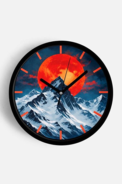 JHAAR Αφηρημένο - Μποέμ - Φύση - Μοντέρνο ρολόι τοίχου με θέα στη θάλασσα - 4...