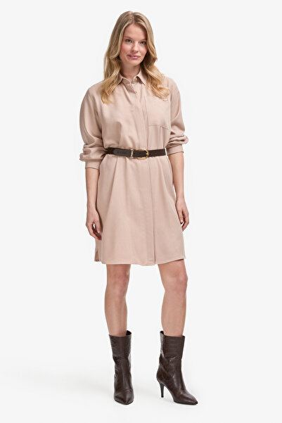 U.S. Polo Assn. Women's Camel Woven Dress 50308530-Vr015