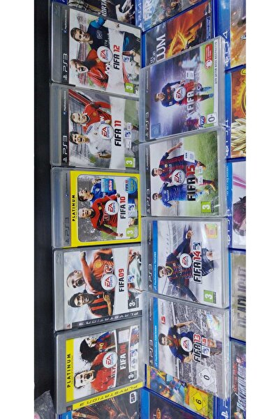 FIFA SONY PS3 SERİSİ 08 -FİFA 16 JELATİNLİ KUTULU ORJİNAL İÇ KAĞITLARI DAHİL ...