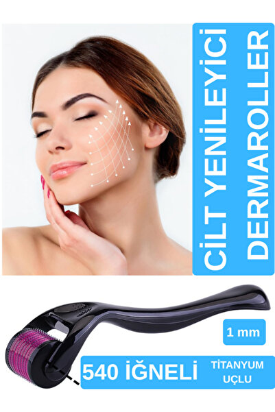 SheMask Dermaroller Saç ve Cilt Bakımı İçin Pro 540 Mikro İğneli Saç Çıkarıcı...