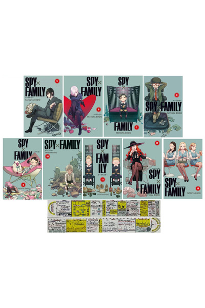 Gerekli Şeyler Yayıncılık Spy x Family 5-6-7-8-9-10-11-12-13. Ciltler Manga S...