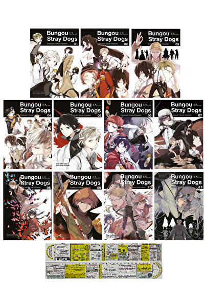 Gerekli Şeyler Yayıncılık Bungou Stray Dogs 1-2-3-4-5-6-7-8-9-10-11. Ciltler ...