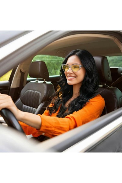 Mootlu Cat Eye Polarized Night Driving Glasses Mod157