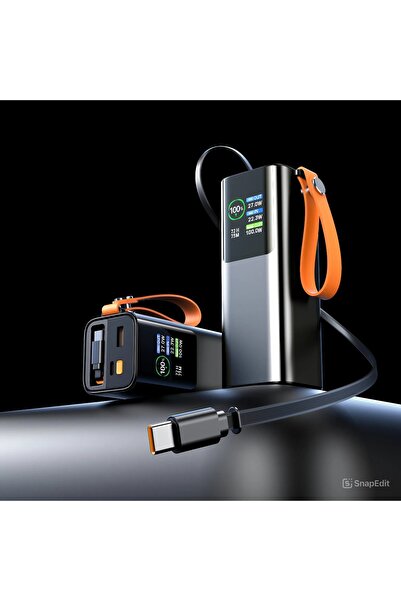 shaza NEXA Serisi 20.000 Mah 100W Kule Tipi Powerbank - Gri