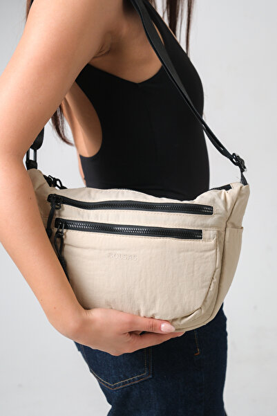 Solo Bag Women's Multi-Compartment Waterproof Crinkle Casual Crossbody Bag