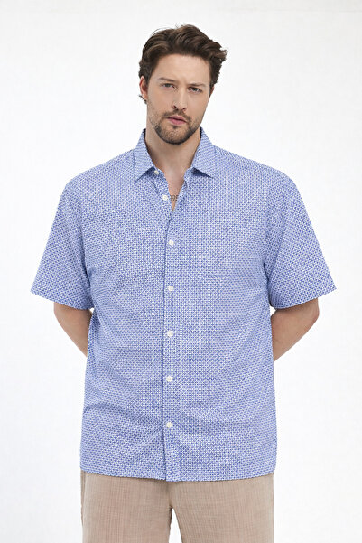 Heaven Ephesus Ανδρικό πουκάμισο - Πουκάμισο με σχέδιο βουάλ-4100