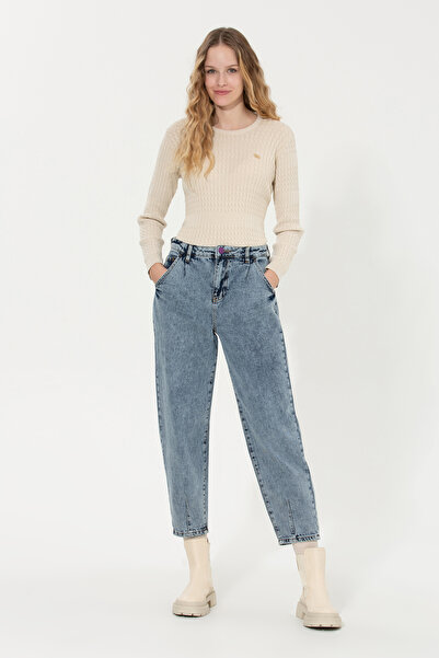 U.S. Polo Assn. Women's Blue Jean Trousers 50254600-Dn0022