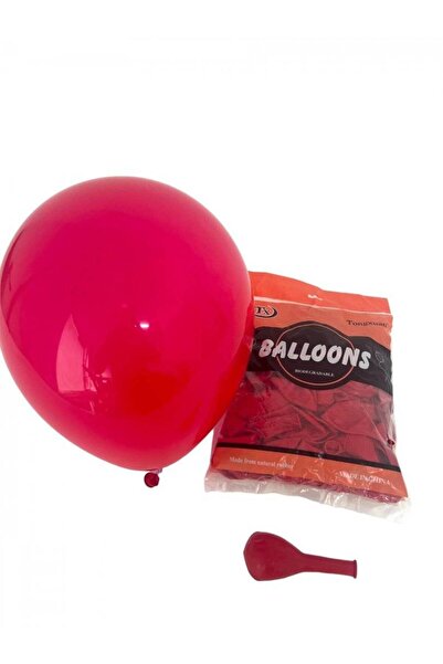 OEM Baloane Din Latex Culori Mate 12" 100/Set Rosu