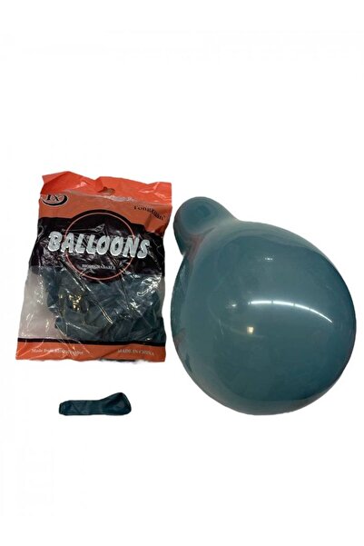 OEM Balloons 100/Set 5-12cm Dusty Blue Dark Matte