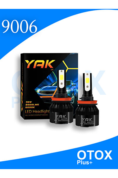 Yak 9006 (HB4) Xenon Far | Serisi – Yoğun Beyaz Güçlü Aydınlatma