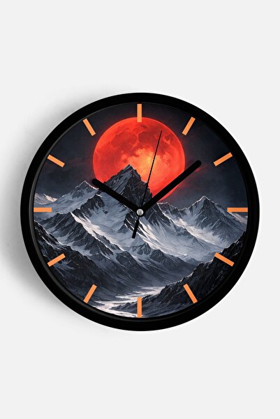 JHAAR Αφηρημένο - Μποέμ - Φύση - Μοντέρνο ρολόι τοίχου με θέα στη θάλασσα - 3...