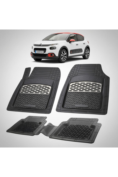 TEAMCAR Πατάκια Μοκέτας Citroen C3 Hatchback 5 Πόρτες Συμβατά με προ-αναδιαμο...