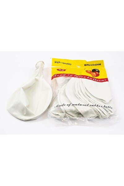OEM Baloane Jumbo 10/set 90cm Alb