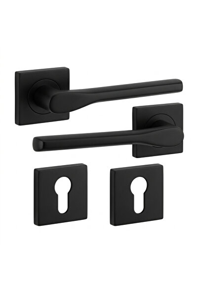 Generic Pack of 2 Premium Aluminum Door Handle with Cylinder Hole – Luxury Do...