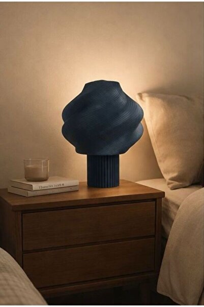 MODAT Modern Minimal Dekoratif Abajur - Masa Lambası - Yatak Odası Gece Lamba...