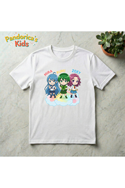 Grafftee Clothing تي شيرت Pandorica's Kpop Demon Hunters (صائدو الشياطين) مصن...
